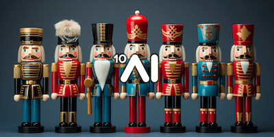 AI app process Collection Description Generator hero image.