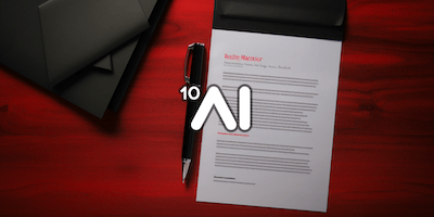 AI app process Cover Letter Generator hero image.